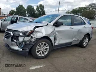 ✅ 2020 Chevrolet Equinox LS • VIN: 3GNAXFEV4LS692047 • Лот: 61982865. Опубликован ранее на Copart с пробегом 102 733 миль. Бесплатный доступ к архиву аукционных продаж из США и подробный отчёт об истории автомобиля на DreamBid. Изображение 1.