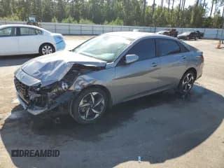 ✅ 2023 Hyundai Elantra SEL • VIN: KMHLS4AG2PU610751 • Lot: 85313135. Listed on Copart with 37,854 mi. Free auction sales archive from the USA and detailed vehicle history report at DreamBid. Image 1.