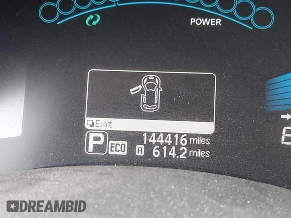 ✅ 2013 Nissan LEAF SL • VIN: 1N4AZ0CP5DC421340 • Lot: 43891363. Listed on IAAI with 144,416 mi. Free auction sales archive from the USA and detailed vehicle history report at DreamBid. Image 7.