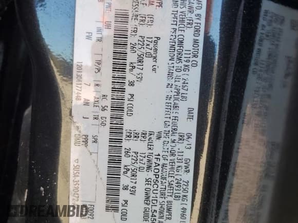 ✅ 2013 Ford C-Max SEL • VIN: 1FADP5CU1DL545692 • Lot: 86318275. Wystawiony na Copart z przebiegiem 121 361 mil. Bezpłatny archiwum sprzedaży aukcyjnych z USA i szczegółowy raport historii pojazdu na DreamBid. Zdjęcie 13.