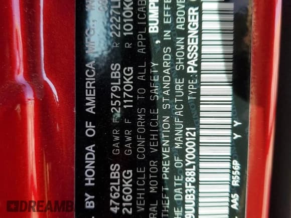 ✅ 2020 Acura TLX Advance • VIN: 19UUB3F88LY000121 • Lot: 71246914. Listed on Copart with 33,202 mi. Free auction sales archive from the USA and detailed vehicle history report at DreamBid. Image 12.