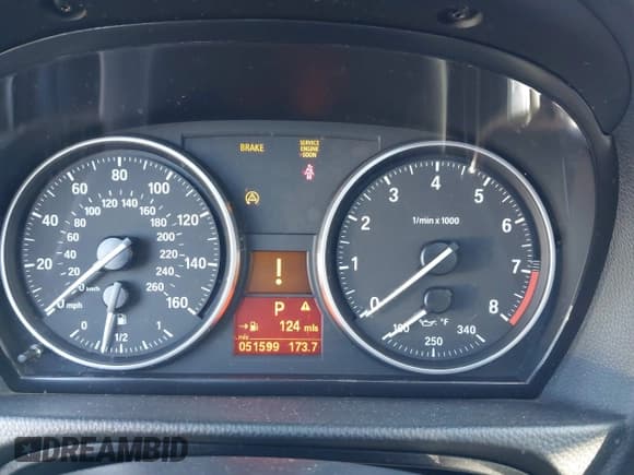 ✅ 2007 BMW 3 Series 335i • VIN: WBAWB73597P037695 • Lot: 43455271. Listed on IAAI with 51,599 mi. Free auction sales archive from the USA and detailed vehicle history report at DreamBid. Image 7.