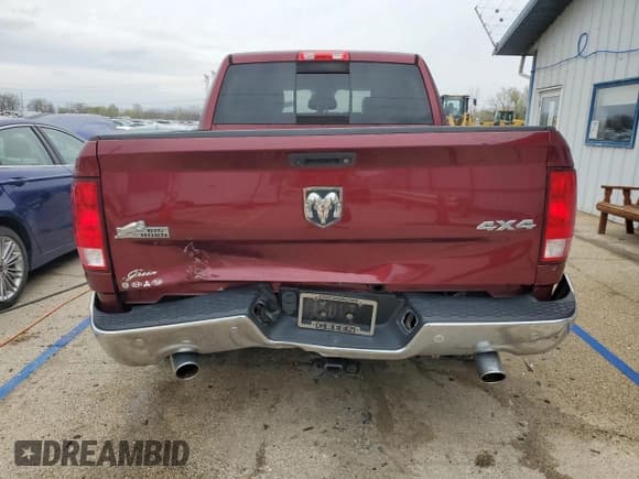 ✅ 2017 Ram 1500 Big Horn • VIN: 3C6RR7LT5HG594370 • Лот: 51587785. Опубликован ранее на Copart с пробегом 65 385 миль. Бесплатный доступ к архиву аукционных продаж из США и подробный отчёт об истории автомобиля на DreamBid. Изображение 6.
