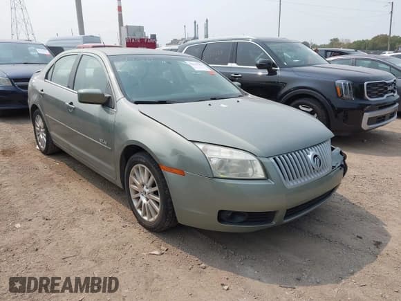 ✅ 2008 Mercury Milan Premier • VIN: 3MEHM08Z48R600816 • Lot: 43147219. Listed on IAAI with 201,067 mi. Free auction sales archive from the USA and detailed vehicle history report at DreamBid. Image 1.