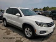 ✅ 2013 Volkswagen Tiguan S • VIN: WVGBV7AXXDW525340 • Lot: 66859465. Listed on Copart with 119,680 mi. Free auction sales archive from the USA and detailed vehicle history report at DreamBid. Image 4.