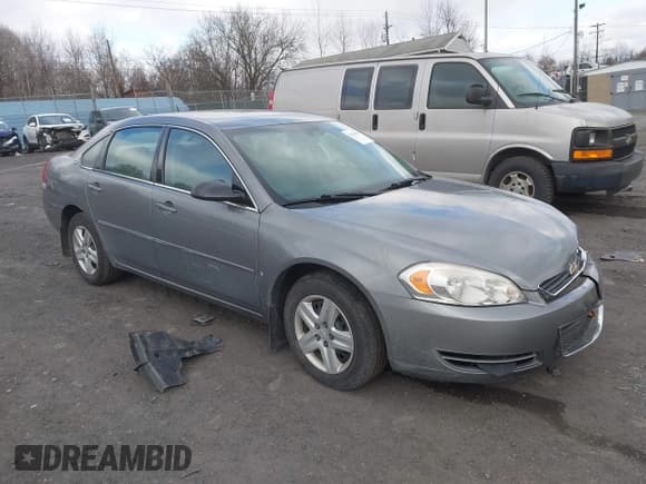 ✅ 2006 Chevrolet Impala LS • VIN: 2G1WB58K569184950 • Lot: 43706431. Listed on IAAI with 98,614 mi. Free auction sales archive from the USA and detailed vehicle history report at DreamBid. Image 1.