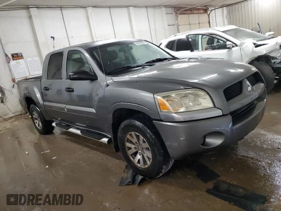 ✅ 2008 Mitsubishi Raider LS • VIN: 1Z7HC28KX8S572256 • Lot: 76278594. Listed on Copart with 139,373 mi. Free auction sales archive from the USA and detailed vehicle history report at DreamBid. Image 4.