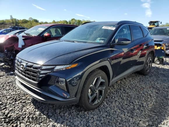 2024 Hyundai Tucson SEL Convenience z VIN KM8JCCD19RU238687, wystawiony jako Copart lot #83862185 z przebiegiem 8 840 mil mil oraz Szkoda całkowita • Salvage title. Historia ofert i sprzedaży dostępna na DreamBid. Obrazek 1.