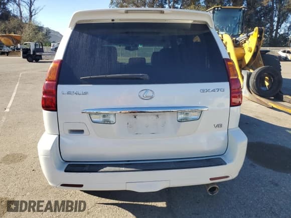 ✅ 2005 Lexus GX 470 • VIN: JTJBT20X150084407 • Lot: 91929265. Wystawiony na Copart z przebiegiem 229 662 mil. Bezpłatny archiwum sprzedaży aukcyjnych z USA i szczegółowy raport historii pojazdu na DreamBid. Zdjęcie 6.