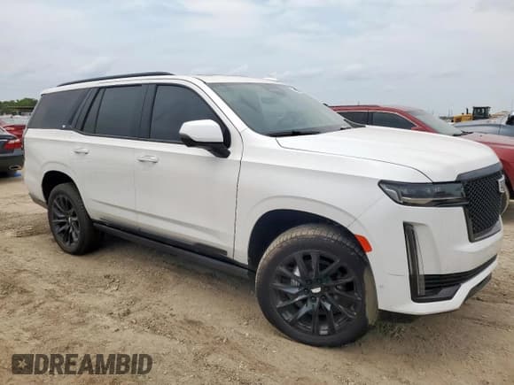 ✅ 2022 Cadillac Escalade Sport • VIN: 1GYS4FKL6NR128215 • Lot: 58955055. Listed on Copart with 38,248 mi. Free auction sales archive from the USA and detailed vehicle history report at DreamBid. Image 4.