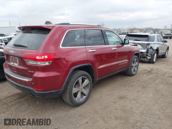✅ 2014 Jeep Grand Cherokee Limited • VIN: 1C4RJFBG2EC579418 • Lot: 43632748. Wystawiony na IAAI z przebiegiem 82 195 mil. Bezpłatny archiwum sprzedaży aukcyjnych z USA i szczegółowy raport historii pojazdu na DreamBid. Zdjęcie 4.