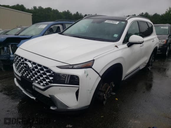 ✅ 2021 Hyundai Santa Fe Limited • VIN: KM8S5DA11MU004013 • Lot: 59325022. Wystawiony na Copart z przebiegiem 35 637 mil. Bezpłatny archiwum sprzedaży aukcyjnych z USA i szczegółowy raport historii pojazdu na DreamBid. Zdjęcie 2.