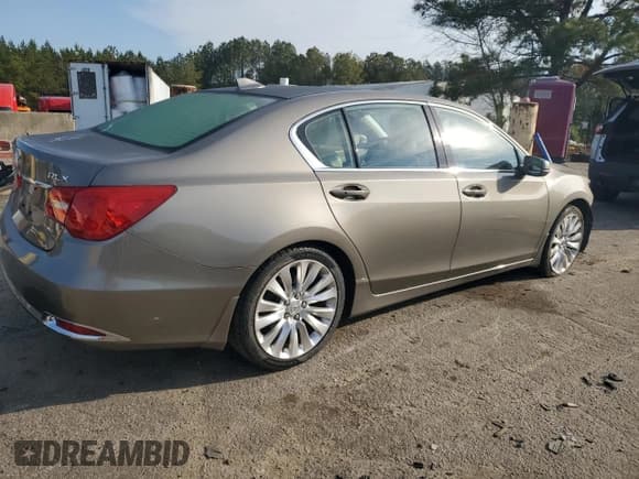 ✅ 2014 Acura RLX Advance • VIN: JH4KC1F93EC005015 • Lot: 46458385. Listed on Copart with 68,848 mi. Free auction sales archive from the USA and detailed vehicle history report at DreamBid. Image 3.