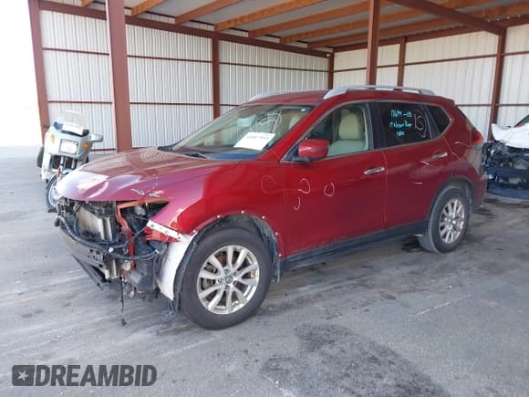 ✅ 2019 Nissan Rogue S • VIN: 5N1AT2MT0KC795589 • Lot: 43457593. Listed on IAAI with 95,864 mi. Free auction sales archive from the USA and detailed vehicle history report at DreamBid. Image 2.