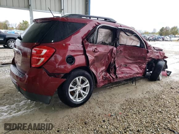 2017 Chevrolet Equinox LT with VIN 2GNFLFEK6H6123066, listed as a Copart auction lot 90647945 with 91,911 mi miles and Clean title. Bid and sale history available at DreamBid. Image 3.