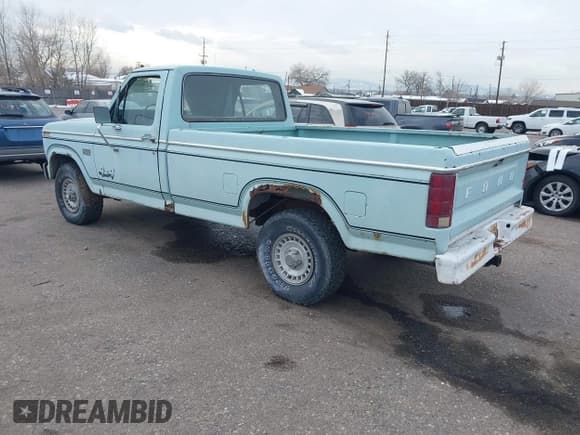 ✅ 1982 Ford F-150 • VIN: 1FTEF14FXCPA06361 • Lot: 43835676. Listed on IAAI with 98,855 mi. Free auction sales archive from the USA and detailed vehicle history report at DreamBid. Image 3.