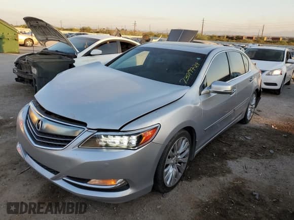 ✅ 2015 Acura RLX Advance • VIN: JH4KC1F91FC000753 • Lot: 73719724. Listed on Copart with 219,761 mi. Free auction sales archive from the USA and detailed vehicle history report at DreamBid. Image 1.