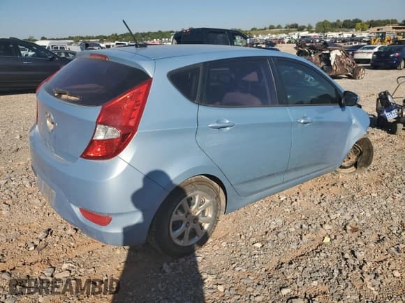 ✅ 2012 Hyundai Accent GS • VIN: KMHCT5AE5CU059016 • Лот: 73708844. Опубликован ранее на Copart с пробегом Не указан. Бесплатный доступ к архиву аукционных продаж из США и подробный отчёт об истории автомобиля на DreamBid. Изображение 3.