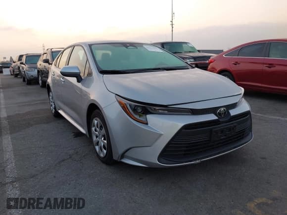 ✅ 2024 Toyota Corolla LE • VIN: 5YFB4MDEXRP223675 • Lot: 43523405. Listed on IAAI with 19,404 mi. Free auction sales archive from the USA and detailed vehicle history report at DreamBid. Image 1.