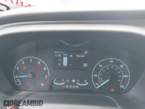 ✅ 2023 Ford Transit Cargo • VIN: 1FTBR2X81PKB38408 • Lot: 42608271. Listed on IAAI with 28,384 mi. Free auction sales archive from the USA and detailed vehicle history report at DreamBid. Image 7.