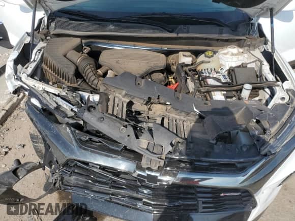 2020 Chevrolet Blazer RS with VIN 3GNKBERS7LS543273, listed as a Copart auction lot 68620344 with 68,186 mi miles and Salvage title. Bid and sale history available at DreamBid. Image 14.