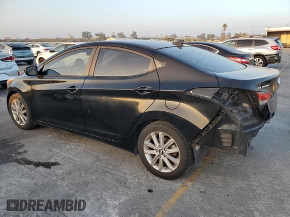 ✅ 2015 Hyundai Elantra SE • VIN: KMHDH4AE7FU261747 • Lot: 90757755. Listed on Copart with 122,147 mi. Free auction sales archive from the USA and detailed vehicle history report at DreamBid. Image 2.