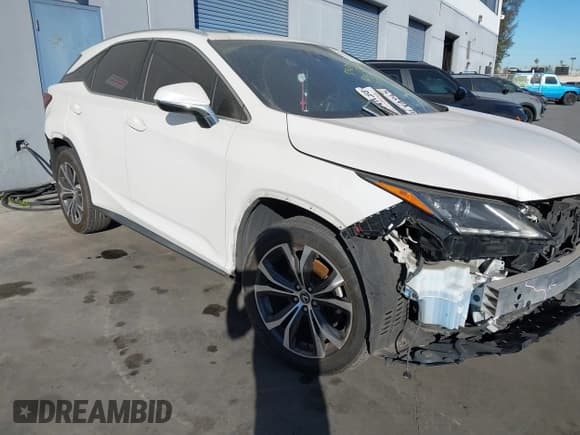✅ 2018 Lexus RX 350 • VIN: 2T2ZZMCA9JC116616 • Lot: 43654469. Listed on IAAI with 125,934 mi. Free auction sales archive from the USA and detailed vehicle history report at DreamBid. Image 1.