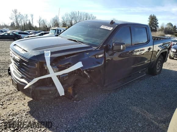 ✅ 2024 GMC Sierra 1500 AT4X • VIN: 3GTUUFE86RG193027 • Лот: 44016515. Опубликован ранее на Copart с пробегом 22 859 миль. Бесплатный доступ к архиву аукционных продаж из США и подробный отчёт об истории автомобиля на DreamBid. Изображение 1.