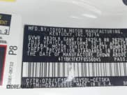 ✅ 2015 Toyota Camry XSE • VIN: 4T1BK1FK7FU556045 • Lot: 42578889. Listed on IAAI with 100,836 mi. Free auction sales archive from the USA and detailed vehicle history report at DreamBid. Image 9.