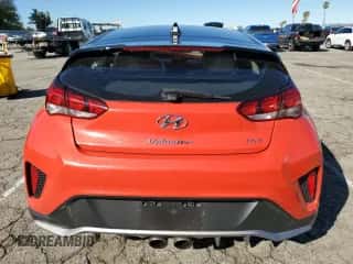 2019 Hyundai Veloster Turbo R-Spec с VIN KMHTH6AB1KU020063, выставлен на аукционе Copart как лот 42607993 с пробегом 21 712 миль миль и . История ставок и продаж доступна на DreamBid. Изображение 6.