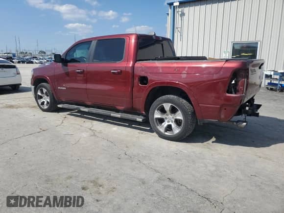 2020 Ram 1500 Laramie с VIN 1C6SRFJT7LN149174, выставлен на аукционе Copart как лот 80811405 с пробегом 111 056 миль миль и Списание • Salvage title. История ставок и продаж доступна на DreamBid. Изображение 2.
