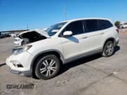 ✅ 2016 Honda Pilot EX-L • VIN: 5FNYF5H7XGB031381 • Lot: 91411605. Listed on Copart with 57,080 mi. Free auction sales archive from the USA and detailed vehicle history report at DreamBid. Image 1.