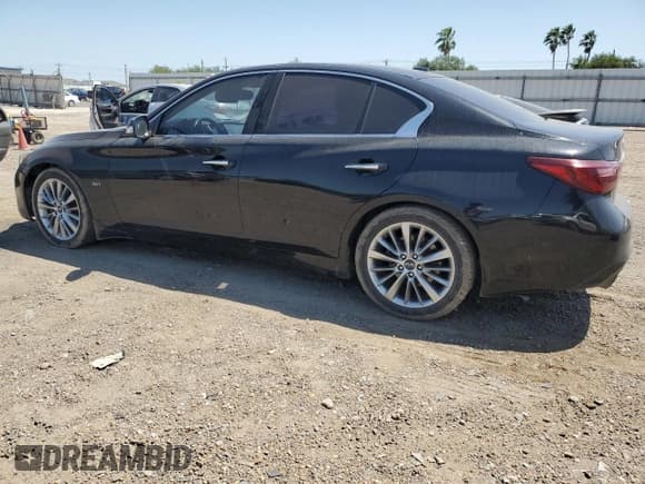 ✅ 2019 Infiniti Q50 Luxe • VIN: JN1EV7AP7KM515149 • Lot: 51819985. Listed on Copart with 226,173 mi. Free auction sales archive from the USA and detailed vehicle history report at DreamBid. Image 2.