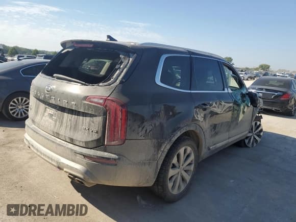 ✅ 2021 Kia Telluride EX • VIN: 5XYP3DHC8MG169985 • Lot: 84630695. Listed on Copart with 88,014 mi. Free auction sales archive from the USA and detailed vehicle history report at DreamBid. Image 3.