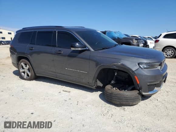 2021 Jeep Grand Cherokee Limited с VIN 1C4RJKBG6M8182708, выставлен на аукционе Copart как лот 84478555 с пробегом Не указан миль и Списание • Salvage title. История ставок и продаж доступна на DreamBid. Изображение 4.