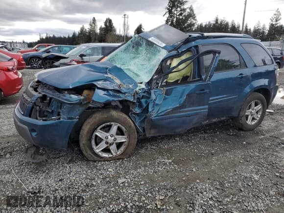 ✅ 2006 Chevrolet Equinox LT • VIN: 2CNDL63F466060712 • Лот: 45800635. Опубликован ранее на Copart с пробегом Не указан. Бесплатный доступ к архиву аукционных продаж из США и подробный отчёт об истории автомобиля на DreamBid. Изображение 1.