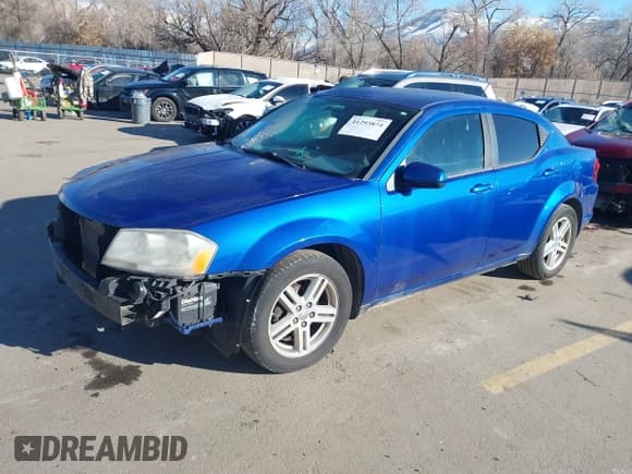 ✅ 2012 Dodge Avenger SXT • VIN: 1C3CDZCBXCN148493 • Лот: 41293874. Опубликован ранее на IAAI с пробегом 168 141 миль. Бесплатный доступ к архиву аукционных продаж из США и подробный отчёт об истории автомобиля на DreamBid. Изображение 2.