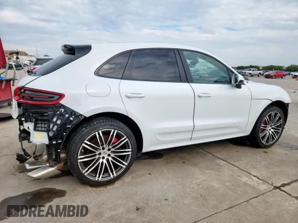✅ 2017 Porsche Macan Turbo • VIN: WP1AF2A50HLB61210 • Lot: 57868915. Listed on Copart with 129,535 mi. Free auction sales archive from the USA and detailed vehicle history report at DreamBid. Image 3.