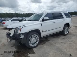 ✅ 2017 Cadillac Escalade Platinum • VIN: 1GYS4DKJXHR185377 • Lot: 60424975. Wystawiony na Copart z przebiegiem 163 518 mil. Bezpłatny archiwum sprzedaży aukcyjnych z USA i szczegółowy raport historii pojazdu na DreamBid. Zdjęcie 1.