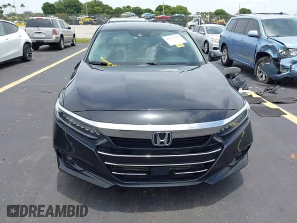 2022 Honda Accord EX-L z VIN 1HGCV1F50NA008528, wystawiony jako IAAI lot #42637521 z przebiegiem 65 491 mil mil oraz . Historia ofert i sprzedaży dostępna na DreamBid. Obrazek 13.