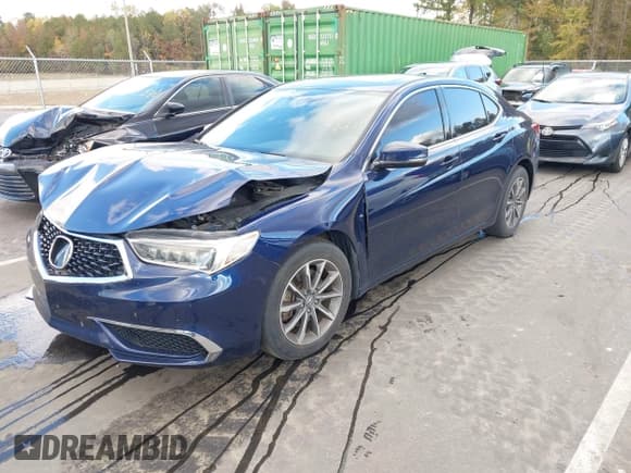 ✅ 2020 Acura TLX • VIN: 19UUB1F38LA015378 • Lot: 43578850. Listed on IAAI with 41,470 mi. Free auction sales archive from the USA and detailed vehicle history report at DreamBid. Image 2.