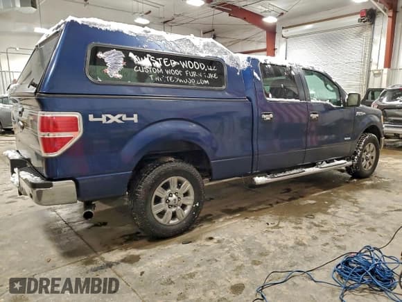✅ 2012 Ford F-150 Lariat • VIN: 1FTFW1ET5CFB22193 • Lot: 95119165. Listed on Copart with 75,210 mi. Free auction sales archive from the USA and detailed vehicle history report at DreamBid. Image 3.