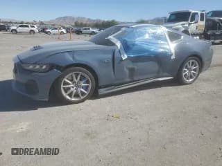 ✅ 2024 Ford Mustang GT Premium • VIN: 1FA6P8CF8R5424858 • Lot: 81045965. Listed on Copart with 8,666 mi. Free auction sales archive from the USA and detailed vehicle history report at DreamBid. Image 1.