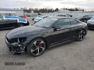 ✅ 2019 Audi RS 5 • VIN: WUAPWAF52KA901134 • Lot: 48594025. Listed on Copart with 43,929 mi. Free auction sales archive from the USA and detailed vehicle history report at DreamBid. Image 1.