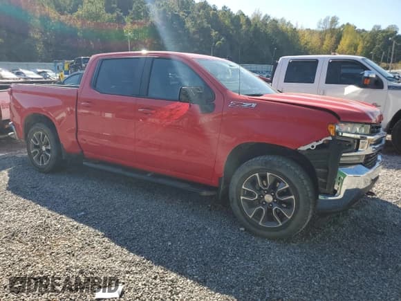 ✅ 2021 Chevrolet Silverado 1500 LT • VIN: 3GCUYDED5MG135974 • Lot: 82421775. Listed on Copart with 106,760 mi. Free auction sales archive from the USA and detailed vehicle history report at DreamBid. Image 4.