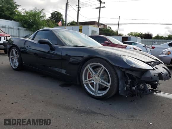 2007 Chevrolet Corvette with VIN 1G1YY26U075130433, listed as a Copart auction lot 60866504 with 66,085 mi miles and Salvage title. Bid and sale history available at DreamBid. Image 4.