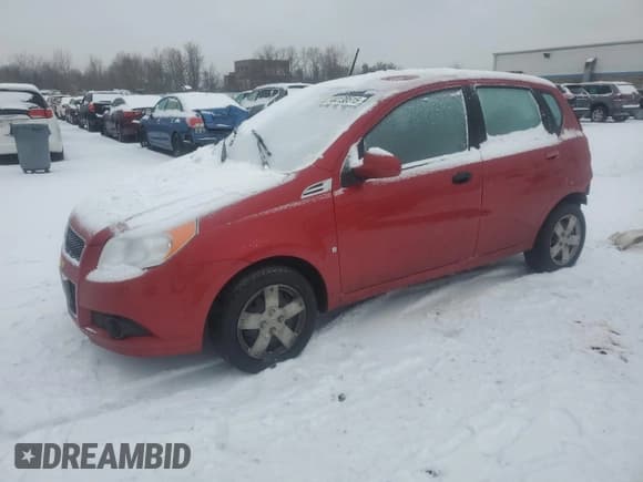 ✅ 2009 Chevrolet Aveo 1LT • VIN: KL1TD66E39B618851 • Лот: 44138515. Опубликован ранее на Copart с пробегом 126 422 миль. Бесплатный доступ к архиву аукционных продаж из США и подробный отчёт об истории автомобиля на DreamBid. Изображение 1.