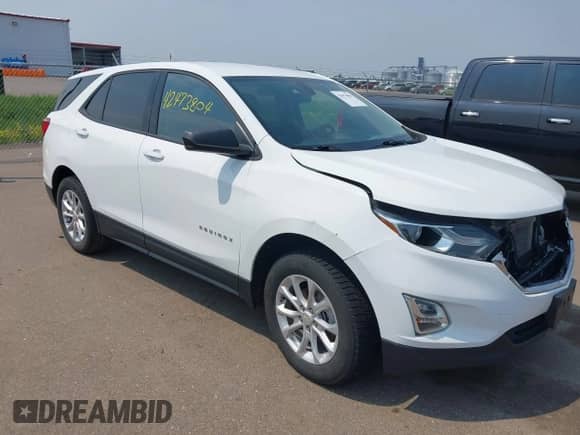 2018 Chevrolet Equinox LS с VIN 3GNAXREV4JS583649, выставлен на аукционе IAAI как лот 42473804 с пробегом 129 016 миль миль и . История ставок и продаж доступна на DreamBid. Изображение 1.