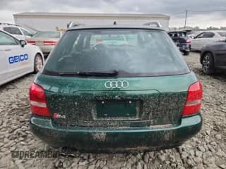 ✅ 2001 Audi S4 • VIN: WAUXD68D21A139777 • Lot: 65596925. Listed on Copart with Not provided. Free auction sales archive from the USA and detailed vehicle history report at DreamBid. Image 6.