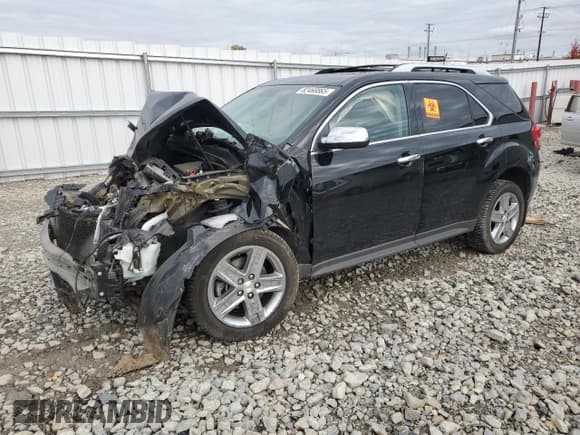 ✅ 2014 Chevrolet Equinox LTZ • VIN: 2GNFLHEK6E6277879 • Лот: 82468865. Опубликован ранее на Copart с пробегом 62 641 миль. Бесплатный доступ к архиву аукционных продаж из США и подробный отчёт об истории автомобиля на DreamBid. Изображение 1.